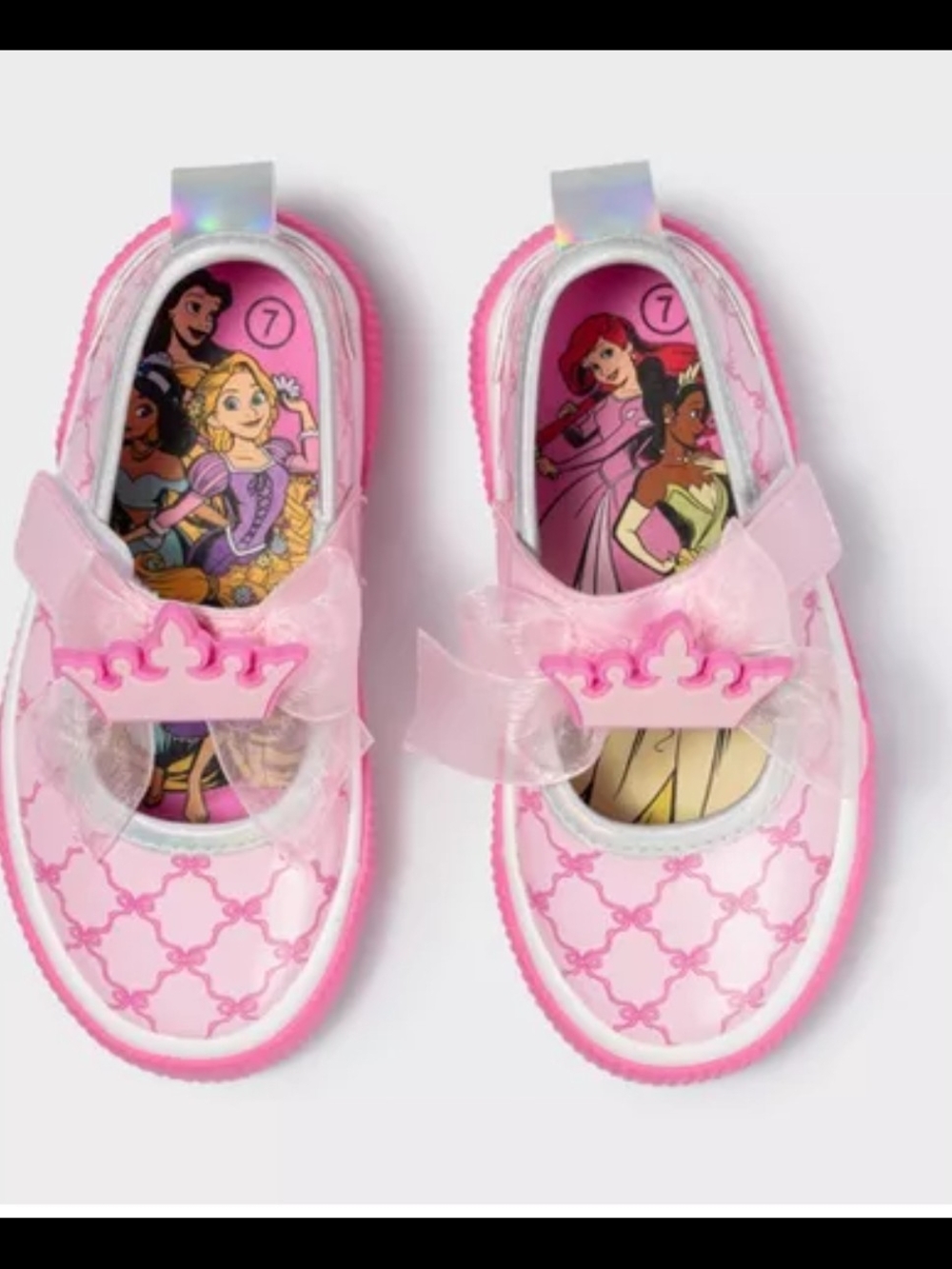 Toddler Disney Princess Mary Jane Sneakers - Pink 7T